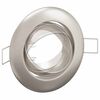 vidaXL Spotlight 6 pcs Silber 9 x 9 x 2,5 cm Metall