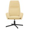 vidaXL Relaxsessel Cremewei&szlig; Samt