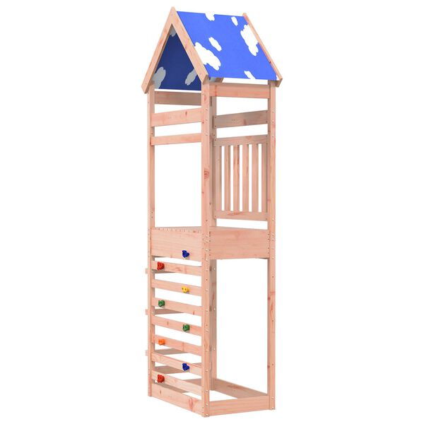 vidaXL Spielturm Braun 52,5 x 85 x 265 cm Massives Douglasienholz