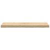 vidaXL Treppenstufen 2 Stk. Unbehandelt 90x25x2 cm Massivholz Eiche
