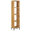 vidaXL B&uuml;cherregal 40x30x175 cm Massivholz Mango