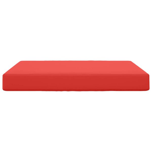vidaXL Sofakissen f&uuml;r drau&szlig;en Rot 80 x 80 x 8 cm Polyester