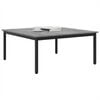 vidaXL Couchtisch Graues Sonoma 100 x 100 x 45 cm Holzwerkstoff