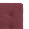 vidaXL Esszimmerst&uuml;hle 6 Stk. Weinrot Stoff