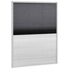vidaXL Insektenschutz-Plissee f&uuml;r Fenster Jalousie Aluminium 80x100 cm