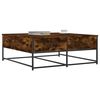 vidaXL Couchtisch R&auml;uchereiche 100x99x40 cm Holzwerkstoff