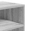 vidaXL B&uuml;cherregal Grau Sonoma 60x30x71,5 cm Holzwerkstoff