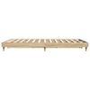 vidaXL Bettgestell ohne Matratze Sonoma-Eiche 140x200 cm Holzwerkstoff