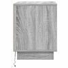 vidaXL Nachttisch 2 pcs Grau 44 x 34,5 x 45 cm Holzwerkstoff