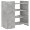 vidaXL Sideboard Betongrau 73,5x35x75 cm Holzwerkstoff