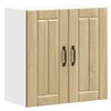 vidaXL K&uuml;chen-H&auml;ngeschrank Lucca Sonoma-Eiche Holzwerkstoff