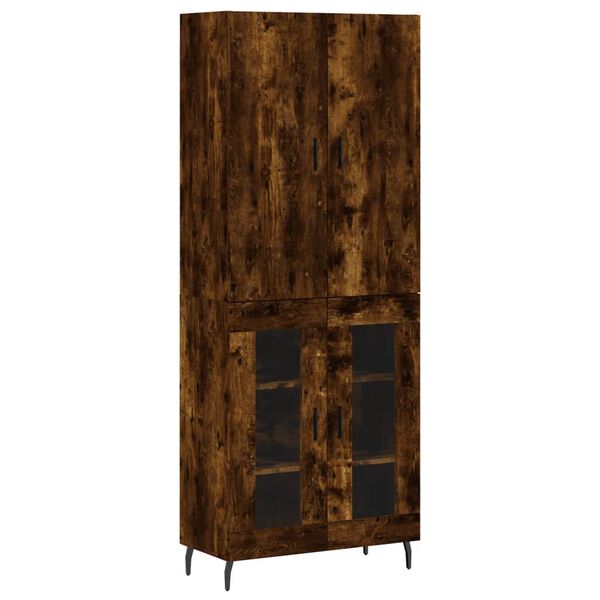vidaXL Highboard R&auml;uchereiche 69,5x34x180 cm Holzwerkstoff