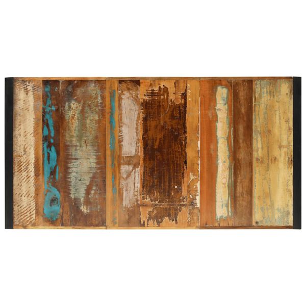 vidaXL Esstisch 175x90x76 cm Altholz Massiv