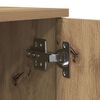 vidaXL Aufbewahrungsschrank 2 pcs Artisan-Eiche 127 x 41 x 40 cm