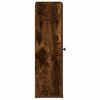 vidaXL Badezimmerschrank mit Rollenhalter R&auml;uchereiche 20,5x22x72 cm