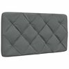 vidaXL Bettgestell ohne Matratze Dunkelgrau 90x190 cm Stoff