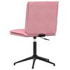 vidaXL Esszimmerstuhl Rosa Samt