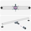 vidaXL Duschablauf 2-in-1 mit 360&deg; Siphon Silber 90 cm Edelstahl 304