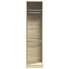 vidaXL Kleiderschrank Sonoma-Eiche 50x50x200 cm Holzwerkstoff