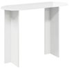 vidaXL Konsolentisch Hochglanz Wei&szlig; 100 x 39,5 x 75 cm Holzwerkstoff
