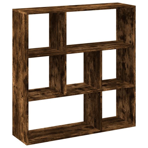vidaXL Raumteiler-B&uuml;cherregal R&auml;uchereiche 102x29x103,5 cm