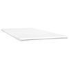 vidaXL Boxspringbett mit Matratze & LED Grau 120x190 cm Kunstleder
