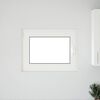 vidaXL Kellerfenster "RISOR" 80x60 cm Drehkipp DIN Links Anthrazit