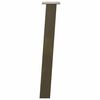 vidaXL Konsolentischbeine 4 Stk. Naturstahl 72 cm Stahl