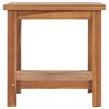 vidaXL Couchtisch 45x45x45 cm Massivholz Teak