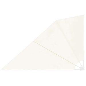 vidaXL Faltbarer Balkonf&auml;cher Creme 160&times;240 cm