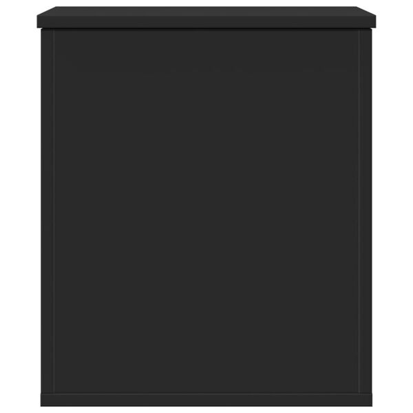 vidaXL Truhe Schwarz 40x42x46 cm Holzwerkstoff