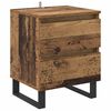 vidaXL Nachttisch Altholz 40 x 35 x 50 cm Holzwerkstoff