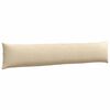vidaXL Sofakissen 2 St&uuml;ck Creme 200 x 40 cm Stoff