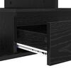 vidaXL Couchtisch Schwarz Eichen-Optik 90 x 49 x 45 cm Holzwerkstoff