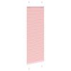 vidaXL Plissee Rosa 40x100 cm Stoffbreite 39,4 cm Polyester
