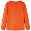 Kinder-Langarmshirt Orange 104
