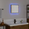 vidaXL LED-Badezimmerspiegel Artisan-Eiche 40 x 37 x 8.5 cm