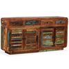 vidaXL Sideboard Altholz Massiv 150x35x75 cm