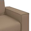 vidaXL Sofa Cappuccino 180 x 80 x 84 cm Stoff