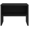 vidaXL Nachttisch 2 pcs Schwarz Eichen-Optik 40 x 40 x 30 cm