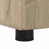 vidaXL Badezimmerschrank mit Speicher Sonoma-Eiche 30 x 35 x 192 cm