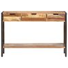 vidaXL Sideboard 110x35x75 cm Massivholz