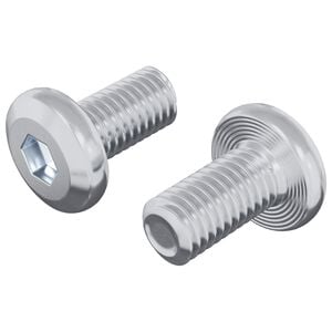 vidaXL Schraube mit Sperre Uni 2 stk. Silber M6 x 12 mm Stahl