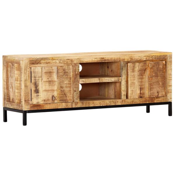 vidaXL TV-Schrank 118 x 30 x 45 cm Massivholz Mango