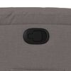 vidaXL Relaxsessel Taupe Stoff