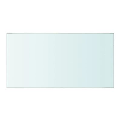 vidaXL Regalböden 2 Stk. Glas Transparent 40 x 20 cm