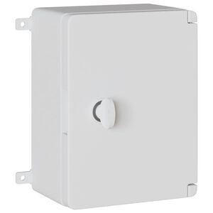 vidaXL Steuerschrank Grau 18 x 13 x 24 cm ABS Kunststoff