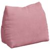 vidaXL R&uuml;ckenkissen Rosa 45 x 20 x 35 cm Cordstoff