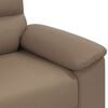 vidaXL Sessel Cappuccino-Braun 100x81x84 cm Kunstleder