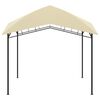 vidaXL Gartenpavillon 3x3x2,9 m Cremewei&szlig; 180 g/m&sup2;